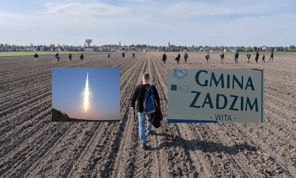 Meteoryt żelazny z gminy Zadzim &ndash; spektakularny sukces Skytinel i polskiej nauki